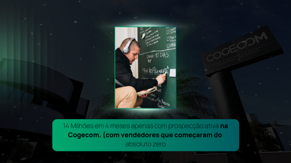 Case Cogecom: R$ 14 milhões em quatro meses com estrutura de outbound